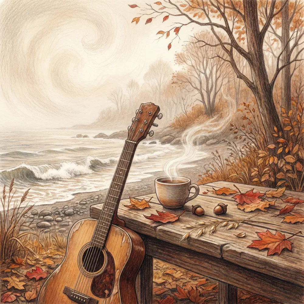 Autumn Haze on the Coast cover